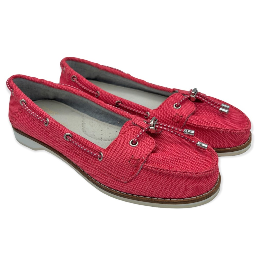 NWOT Toms Quincy Slip-On Boat Shoe